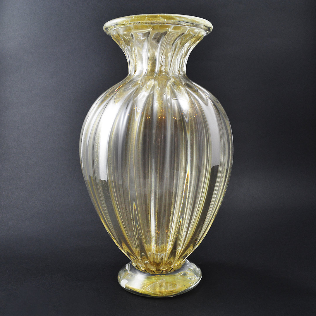Gold amphora crystal vase - Ministry of